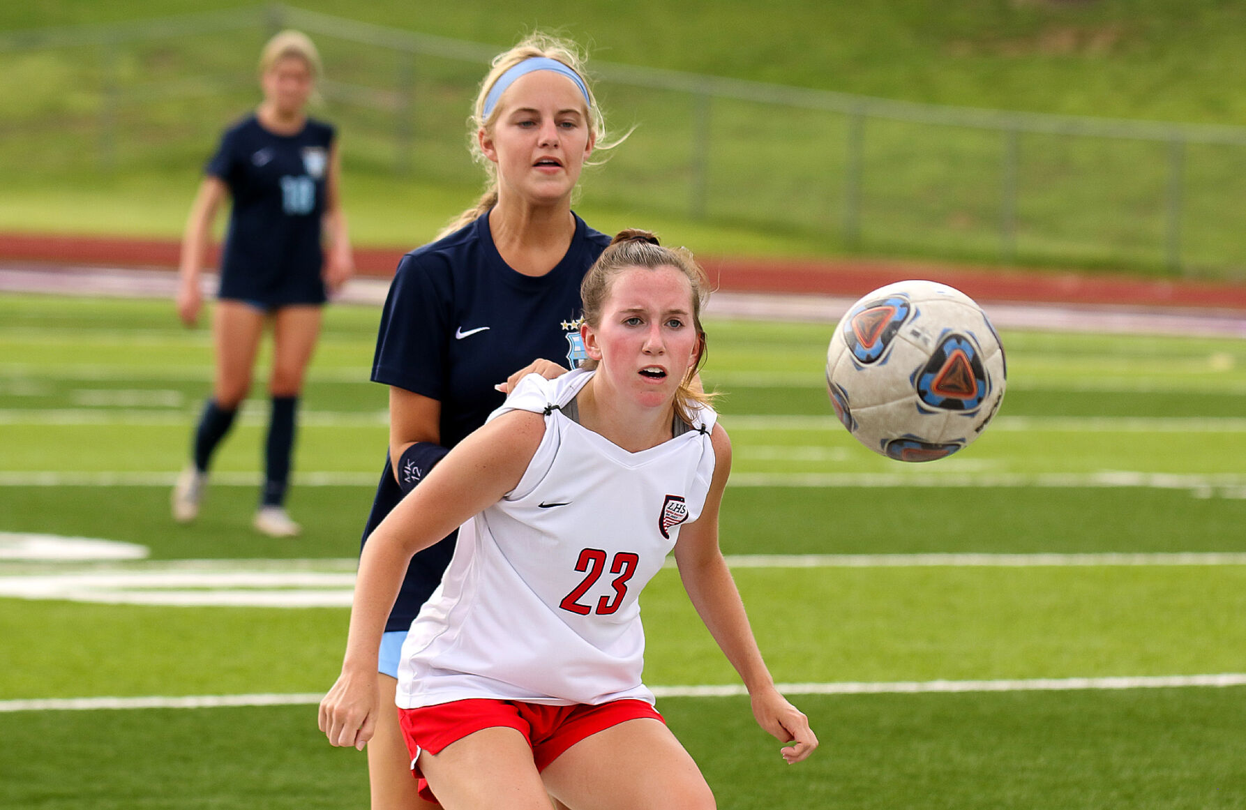 St. Dominic vs. Liberty girls soccer